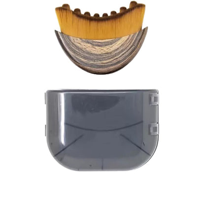 Lymphatic facial contour brush