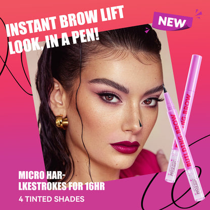 Double-Ended Eyebrow Pencil Long-Lasting Smudge Proof