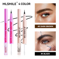 Double-Ended Eyebrow Pencil Long-Lasting Smudge Proof